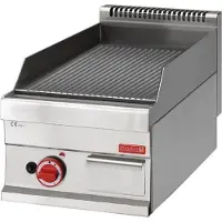 Gastronoble Gastro M Gasgrillplatte 65/40Ftrg Gerillt