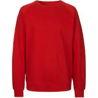 Neutral Unisex Bio Raglan Sweater Sweatshirt O63001 red 3XL
