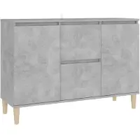 vidaXL Sideboard Betongrau 103,5x35x70 cm Holzwerkstoff