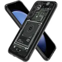 Spigen Samsung Galaxy S23 FE Hülle - Kunststoff - - Backcover/Hard Case - Grau
