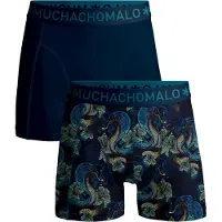 Muchachomalo Modal Boxershort Snake | Grösse: M | Farbe: Navy-Blau/Print