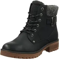 Tom Tailor Schnürstiefel Schwarz