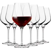 Krosno 6x860ml Gläser für ROTWEIN BURGUNDER SPLENDOUR CRYSTALLINE