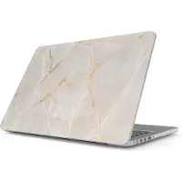 Burga Hardshell Hülle für das Apple MacBook Air 13 Zoll (2022 / 2024 M3 / 2025 M4 / 2026 M5) - Vanilla Sand