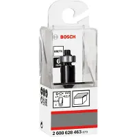 Bosch PRO Bündigfräser mit untenlieg. Führungskugellager, Ø 12,7 x L 12,7, Schaft 6 mm