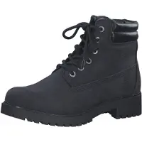 Tamaris Schnürboots Damen 31363136393837 Schwarz 38 EU