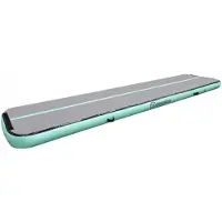 12Springs Airtrack 12spring 300x100x20 cm Plus Mintgrün/Grau