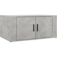 vidaXL Couchtisch Betongrau 80x50x36 cm Holzwerkstoff