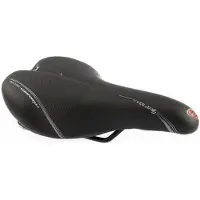 Selle Bassano Sattel Volare M X33 mit LED Herren - schwarz