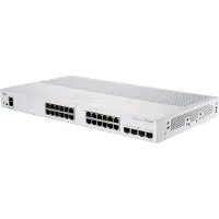Cisco CBS350-24T-4X-EU, Managed, L2/L3, Gigabit Ethernet (10/100/1000), Rack-Einbau