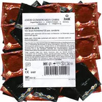 Amor *Black* 100 St Kondome