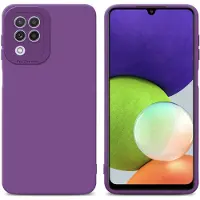 Cadorabo Hülle für Samsung Galaxy A22 4G im TPU Fluid LM162 Style