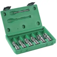 HiKOKI Zubehör 754496 Kernbohrersatz 2 x 14/18/22 x 30 mm + Zentrierstift 7-teilig