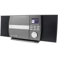 Soundmaster ICD1010AN, Home-Audio-Minisystem, Anthrazit, 10 W, FM, DAB+, Digital, 3,5 mm