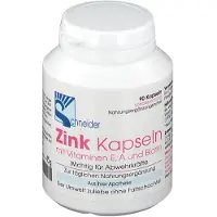 Schneider Zink Kapseln mit Vitamin E.A.Biotin 90 St