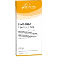 Pascoe pharmazeutische Präparate GmbH Folsäure Injektopas 5 mg 10 St