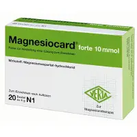 Magnesiocard forte 10 mmol Plv.z.Her.e.Lsg.z.Einn. 20 St Pulver zur Herstellung einer Lösung zum Einnehmen