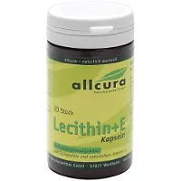 Allcura Lecithin KAPSELN+Vitamin E 1.000 mg 30 St Kapseln