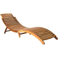 The Living Store Sonnenliegen 2 Stk. mit Auflagen Massivholz Akazie