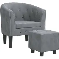 vidaXL Indie With footstool