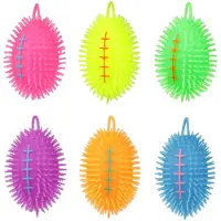 Toi-Toys Pufferz Pufferball Rugby, 14 cm