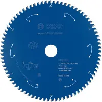 Bosch Kreissägeblatt für Akkusägen Expert for Aluminium, 254 x 2,4/1,8 x 30, 78 Zähne