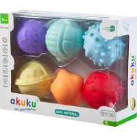 Akuku Set Sinneskugeln 6 Stück