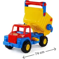Cavallino Toys Kippwagen Spielzeug Cavallino Mega - großer Kunststoff-LKW für Kinder