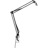 Gator GFWMICBCBM1000, Desktop-Mikrofonständer, Schreibtisch-Montagebasis, Schwarz, Stahl, 1,63 kg, 97,8 cm
