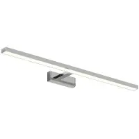 LINDBY Wandlampe Jukka , chrom / silber, für Badezimmer, Aluminium, Modern, Wandleuchte, Wandlampe Bad