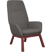 vidaXL Relaxsessel Hellgrau Stoff