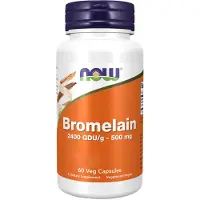 Now Bromelaina 500mg 60 vkaps