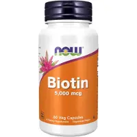 Now Biotin 5000 mcg 60 Pc