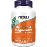 Now Calcium & Magnesium Pulver 227 GR