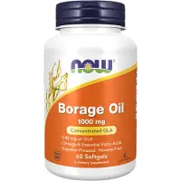 NOW,NOW Foods,NOW,NOW Foods Borretschöl 1000 mg 60 St