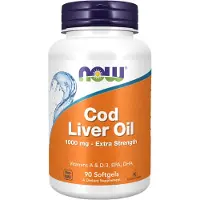 NOW,NOW Foods,NOW,NOW Foods Lebertran Extra Stark 1.000 mg 90 St