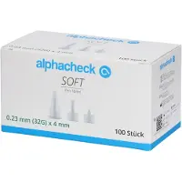 Berger Med GmbH Alphacheck soft Pen-nadeln 32 Gx4 mm 100 St