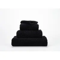 Abyss & Habidecor Handtuch Super Pile Black (55 x 100 cm)