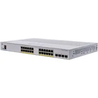 Cisco CBS250-24P-4G-UK, Managed, L2/L3, Gigabit Ethernet (10/100/1000), Power over Ethernet (PoE), Rack-Einbau