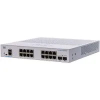 Cisco CBS350, Managed, L3, Gigabit Ethernet (10/100/1000), Rack-Einbau, Desktop