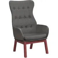 vidaXL Relaxsessel Dunkelgrau Stoff