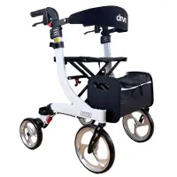 Drive Medical Rollator NITRO Größe M, weiß