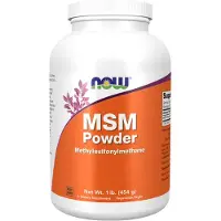Now MSM Methylsulfonylmethan, Pulver 454 g