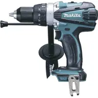 Makita DHP458Z Bohrmaschine 2000 RPM Keyless 2,3 kg Schwarz, Blau