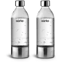 AARKE 2'er pack PET Wasserflasche