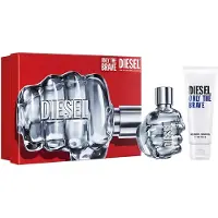 Diesel Only The Brave Eau de Toilette Set für Herren, EdT 50 ml & Duschgel 75 ml
