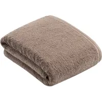 Vossen Badetuch Vegan Life Pepplestone (100 x 150 cm)