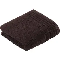 Vossen Handtücher Vienna Style Supersoft Dunkelbraun (3er Set) (50 x 100 cm)
