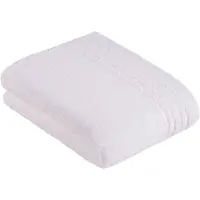 Vossen Badetuch "Vienna Style Supersoft", weiß, B:67cm L:140cm, Walkfrottee, Baumwolle, Handtücher, Badetuch, Supersoft Baumwolle