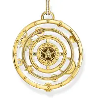 Thomas Sabo PE957-565-7 Anhänger mit Symbolen Goldfarben